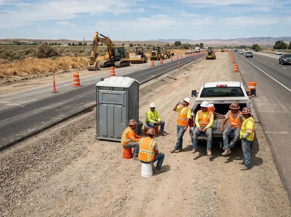 highway-road-construction-crew-007 — frequently asked questions, Porta Potty and Restroom Rentals in Sebastopol, CA